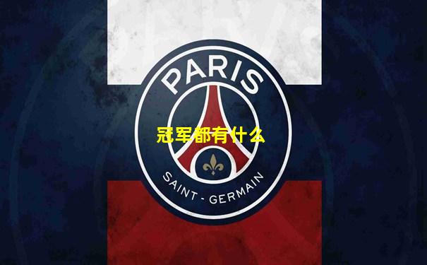 冠军都有什么