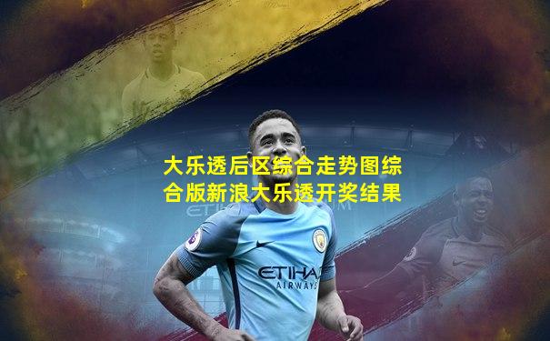 大乐透后区综合走势图综合版新浪大乐透开奖结果