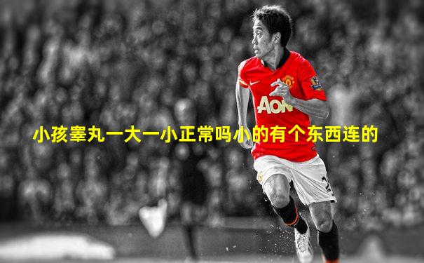 小孩睾丸一大一小正常吗小的有个东西连的