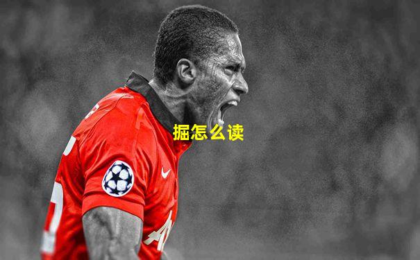 掘怎么读