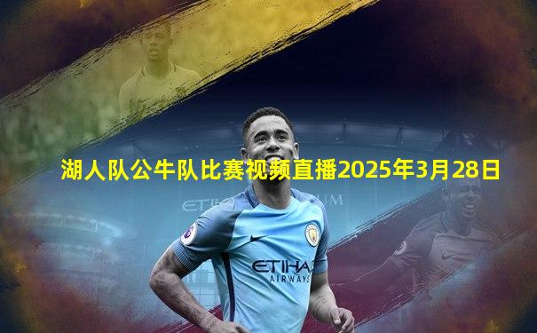 湖人队公牛队比赛视频直播2025年3月28日