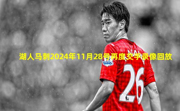 湖人马刺2024年11月28号再度交手录像回放